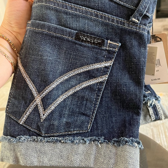 WILLIAM RAST CUFFED SCARLET SHORTS WOMEN'S SIZE 27 - Picture 6 of 13